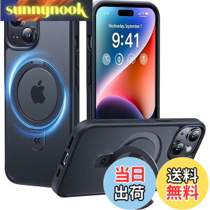 �y���������z�y8�N�Ԃ̋Z�p�����I4in1�����\���f���zCASEKOO iPhone 15 �p �P�[�X �������� �ČRMIL�K�i �ϏՌ� MagSafe�Ή����ϋv�� �B���X�^���h ���c�����w��h�~ �}�b�g�d�グ ���ϖh�~ ���^����