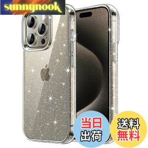 �y���������zJETech iPhone 15 Pro (6.1�C���`��p) ���炫�� �P�[�X �u�����u���� �Ռ��z�� �o���p�[�J�o�[ ���킢�� �L���L�� �����p (�N���A)