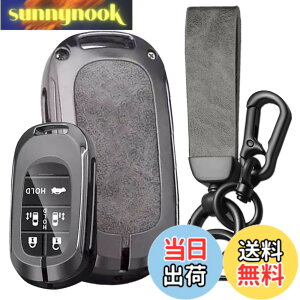 �y���������z[SANRILY] �z���_������ �L�[�z���_�[ �X�}�[�g�L�[�P�[�X �L�[�J�o�[ HONDA �V�^�X�e�b�v���S�� RP6 7 8 �V�^ �I�f�b�Z�C Odyssey Elysion�ɓK�p �N���[�W�z�[�X���U�[ �ԗp �L�[�`�F�[��