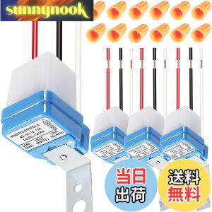 �y���������zDAOKAI 4���C�g�R���g���[���X�C�b�`�t�H�g�Z���X�C�b�` �t�H�g�Z���X�C�b�` ���Z���T�[ AC DC 12V 10A �[��ꂩ��閾���̃t�H�g�Z���Z���T�[ �t�H�g�X�C�b�` ���C�g�Z���T�[�X
