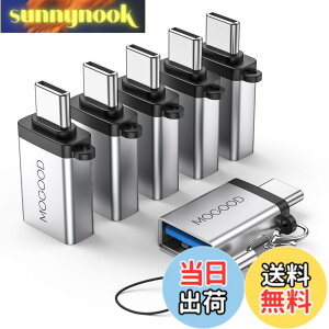 �y���������zMOGOOD USB C����USB�A�_�v�^�[USB C�A�_�v�^�[����USB USB USB C�I�X����USB 3.0���X�A�_�v�^�[�ϊ���̓m�[�g�p�\�R���A�g�ѓd�b�A�[�d��A�Q�[���{�[�h�A���̑���C�^�f�o�C�X�i6�p�b
