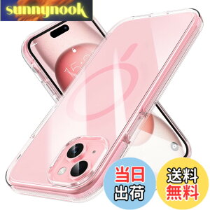�y���������zMILPROX iPhone 15 �p �P�[�X Magsafe�Ή� �}�O�l�b�g���� �ČRMIL�K�i ���ϏՌ� �h���X�g���C�v �N���A ���ϖh�~ ���C�����X�[�d�Ή� �}�O�Z�[�t�Ή� ���� �ی�J�o�[ �X�}�z�P�[�X 6.1