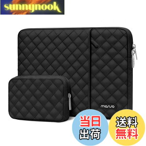 �y���������zMOSISO �p�\�R���P�[�X 13.3�C���`�A13-13.3�C���` �m�[�gPC �Ή��@�� MacBook Air/Pro 13/Pro 14�A�|�P�b�g & ���[�|�[�`�t�� �����`�̃L���e�B���O PC�P�[�X �o�b�O(�u���b�N)
