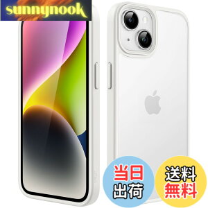 �y���������zJETech �}�b�g�P�[�X iPhone 14 6.1�C���`�p �ϏՌ����~���^���[�O���[�h�̗����h�~ ������̔������̔w�ʓd�b�J�o�[ �w��h�~ (�X�^�[���C�g)