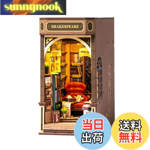 �y���������zRolife ���̃p�Y�� �u�b�N�k�b�N �L�b�g�uBookstore�v 194pcs ���S�Ҍ��� ����L�b�g �C���X�g�������t�� �ؐ��p�Y�� �E�b�h�p�Y�� �~�j�`���A�L�b�g �{���� LED�_�� �{�I���� �g��