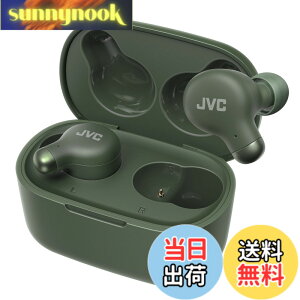 �y���������zJVC�P���E�b�h JVC HA-Z251T-G ���C�����X�C���z�� Bluetooth Ver5.3 �m�C�Y�L�����Z�����O �O���捞�݋@�\ �}�C�N�t�� �ő�28���ԍĐ� ���^ �y�� �h�H IPX4 ��x�����[�h �e�����[�N �O��