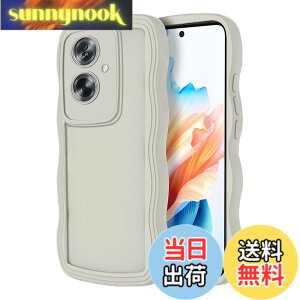 �y���������zHeeNia OPPO A79 5G �Ή� �P�[�X �J�o�[ �V���R������ CPH2557 A303OP �ϏՌ� �����h�~ ��t�ȒP �J�����ی� �����Y�ی� �����g�ѓd�b�P�[�X OPPO A79 5G �p (�z���C�g)