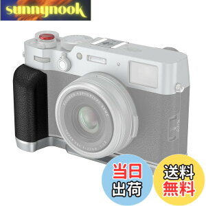 �y���������zSmallRig �Ή� X100VI / X100V��p L���^�n���h�� �A���J�p�N�C�b�N�����[�X�v���[�g���� �y�ʃV���R���T�C�h�n���h�� �V���b�^�[�{�^���ƃz�b�g�V���[�J�o�[�t�� �n���h�O���b�v (