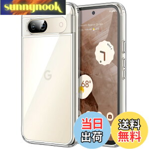 �y���������zJETech Google Pixel 8a�p �P�[�X 6.1�C���` 2024 ���΂݂Ȃ� �ی�P�[�X �Ռ��z�� �o���p�[�J�o�[ ���h�~�n�[�hPC�o�b�N (�N���A)
