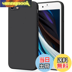 �y���������zYGTBSR iPhone SE ��3���� �A��2���� �P�[�X�A iPhone7 / 8 �P�[�X �o���p�[ �Ռ��z�� �����Y�ی� �����h�~ iPhone SE3/SE2/7/8�p�J�o�[ (�u���b�N, 4.7�C���`)