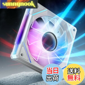 �y���������zAsiaHorse �É����ϋv ARGB PC�P�[�X�t�@�� 120mm �����r�C�Ή��E4Pin PWM/5V 3Pin ARGB 61.5 CFM�E1800 RPM�EHDB�x�A�����O��50,000���Ԓ��̒��� ASUS Aura Sync�EGIGABYTE RGB Fusion�EMSI Mystic Light ���S�Ή�1