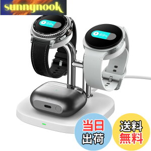 �y���������zGalaxy Watch �[�d�� �X�^���h 2�䓯���AGalaxy Watch 8/8 Classic/Ultra (2025)/Ultra/7/6/6 Classic/5 Pro/5/4/3/Active 2/1�Ή��ASwanScout 704S