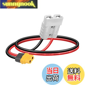 �y���������zSinLoon �o�b�e���[�A�_�v�^�[�P�[�u�� 10AWG ADS�v���O�R�l�N�^�[~XT60 50AMP 600V XT60���X 30CM
