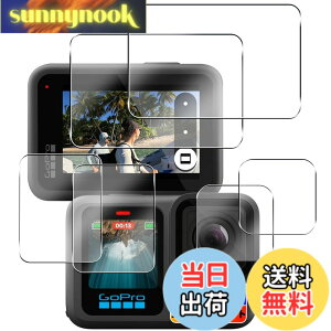 �y���������z�y���{���Ɏq���z�Ή� GoPro HERO13 �K���X�t�B���� �t���ی�t�B���� �Ή� gopro hero 13 black �J���������Y�ی�t�B���� �����ߗ� �t���ی� �d�x9H �ϏՌ� ��U�h�~ �����^ �P�[�X�Ɋ�