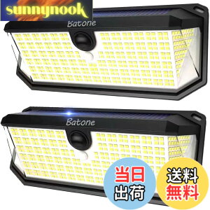 �y���������zBatone �Z���T�[���C�g ���O �\�[���[2�� 5000LM 3200mAh���O �Ɩ��K�[�f�����C�g�����x�l�� ���z�����d �����_�� �d�C��s�v �ȃG�l IP68�h���h�o �K�[�f�� �ݒu�ȒP ����/�L��/��/��