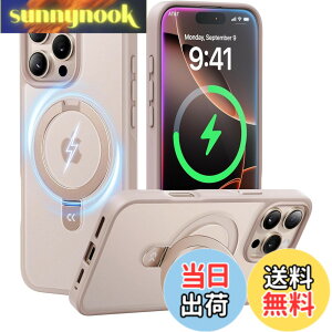 �y���������z�y8�N�Ԃ̋Z�p�����I4in1�����\���f���zCASEKOO iPhone16 Pro �p �P�[�X �ČRMIL�K�i ���c���� �w��h�~ �}�b�g�d�グ 25W�}���[�d�Ή� MagSafe�Ή� ���ϖh�~ ������ �X�}�z�P�[�X �X�g��