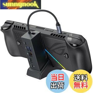 �y���������zJSAUX �h�b�L���O�X�e�[�V����ROG Xbox Ally X (2025)/ROG Ally X/ROG Ally/Steam Deck/Legion Go S�ɑΉ��AHDMI 4K@120Hz�A�M�K�r�b�g�C�[�T�l�b�g�A�f���A��USB A 3.2 Gen 1�AUSB C 3.2 Gen 1�APD 100W�[�d�@�\�t