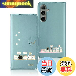 �y���������zQribo Galaxy S24 Plus �P�[�X �蒠�^ Galaxy S25 Plus �P�[�X �V���v���Ȃ̂ɉ����f�U�C�� �G���{�X���H�L�� ���ꂵ���C���� 6.7�C���`�Ή� �M�����N�V�[s24 Plus �P�[�X Samsung S24plus / S25plu