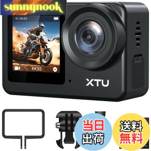 �y���������zXTU S6 �A�N�V�����J���� 4K 20MP�yAmbarella H22 CPU&SONY IMX386 �Z���T�[�z�A�N�V�����J�� SuperSmooth��Ԃ�␳4.0 �X�|�[�c�J���� �O���}�C�N�Ή� �c�����B�e WiFi���� �������� HDMI�o�� 8�{