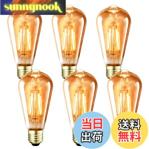 �y���������zLVWIT �G�W�\���d�� E26���� LED�d�� 60W�` �G�W�\�������v �G�W�\���o���u ST64 6W �d���F ���F ���ߐF 720LM �t�B�������g �d�� �ȃG�l ���g�� �y���_���g �V�[�����O �X�^���h ������