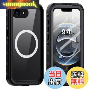 �y���������ziPhone 16e�p�� �P�[�X ���S�h�� Magsafe�Ή� iPhone 17e�p�� �h���P�[�X �J�o�[ �X�g���b�v�t�� �N���A ���� �A�C�t�H��16e �A�C�t�H��17e�p�� �S�ʃJ�o�[ ��� �ϏՌ� ���ʃP�[�X �t����