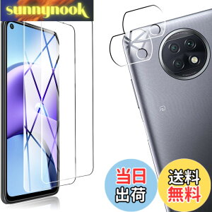 �y���������z�y4���Z�b�g�zFOR Xiaomi Redmi Note 9T 5G 2*�����K���X 2*�J�����t�B���� �t�� �����^ �ی�t�B���� FOR Redmi Note 9T 5G ���{���Ɏq�f��AGC �����ߗ� �d�x9H ��U�h�~ PCduoduo