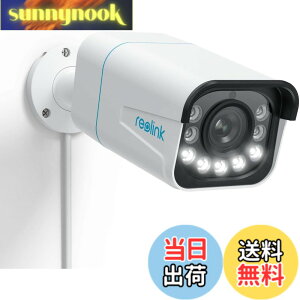 �y���������zReolink �h�ƃJ���� 4K 800����f 5�{���w�Y�[�� �J���[�Î� POE���d�J���� �L���ڑ� AI�l��/�ԗ�/�������m �o�������� H.265 IP�J���� ONVIF�Ή� �Z���T�[���C�g�t�� 24/7�A���^�� ���u��