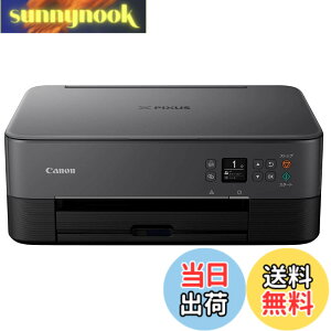 �y���������z�L���m�� Canon �v�����^�[ A4�C���N�W�F�b�g�����@ PIXUS TS5430 �u���b�N 2021�N���f�� �e�����[�N���� 4�F�E��̌^�E�Ή��C���NBC-360/361�V���[�Y