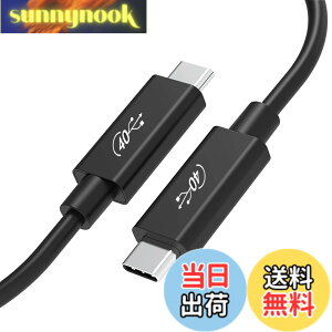 �y���������zUSB4 �P�[�u�� 2m Thunderbolt 4 �Ή� LpoieJun�y40Gbps�����]��/100W�}���[�d /8K@60Hz �f���o�́zE-Marker���� USB 3.2 /2.0�Ȃǉ��ʌ݊��T���_�[�{���g4 �P�[�u�� Xperia/Galaxy/Sharp/LG/Switch/Pixel�Ȃǃ^