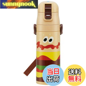�y���������z�X�P�[�^�[(Skater) ���� �q���p ������ 470ml �o�[�K�[�R���N�X �o�[�K�[ �j�̎q ���̎q �ۗ��p �X�e�����X �y�ʃ^�C�v waterbottle �X�|�[�c�{�g�� �L�b�Y ���ǂ� ���r SDC4-A