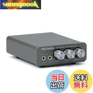 �y���������zFosi Audio K5 PRO DAC �w�b�h�t�H���A���v �}�C�N���͉� �~�j ���^ HiFi �X�e���I �f�W�^�� DAC �Q�[���p USB-C/��/�������� RCA/3.5mm�w�b�h�z���o�� PS5/PC/MAC/�X�}�z/�p�\�R��/�ƒ�p�X�s�[