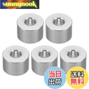 �y���������zPATIKIL M6�A���~�X�y�[�T�[ 5�� ���^���X�y�[�T�[�A���~ ���E���h 6.2mm ID x 15mm OD x 10mm L ���� �A���~�X�y�[�T�[ �l�W�X�^���h�I�t 1/4��M6�l�W�{���g