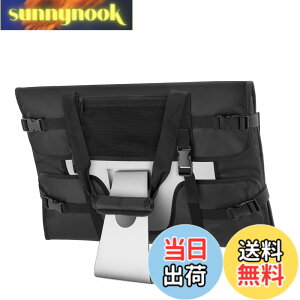 �y���������z[Trunab] iMac�p�L�������O�o�b�O 21.5/24�C���`�p iMac�p �g�[�g�o�b�O �|�P�b�g�t�� (�u���b�N�A21.5�C���`�p)
