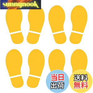 �y���������zPATIKIL ���� �X�e�b�J�[ �V�[�� 4�y�A 20cm x 8.3cm PVC �V���[�Y �t�b�g�v�����g �� �� �K�i�p�X�e�b�J�[ �ƒ� ���������p �C�G���[