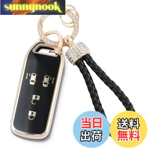 �y���������z[ZANEKO] N-BOX�L�[�P�[�X�K���z���_ N-BOX NBOX N-ONE N-WGN N-���S�� �X�}�[�g�L�[�P�[�X NBOX�J�X�^�� N-VAN JF1 JF2 JF3 JF4�L�[�J�o�[�y��(�S�[���h�u���b�N)