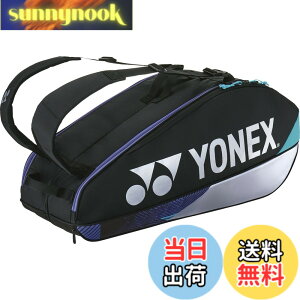 �y���������z���l�b�N�X YONEX �e�j�X�o�b�O ���P�b�g�o�b�O6�k�e�j�X6�{�p�l BAG2402R�i076�j 076�F�u���b�N