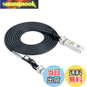 �y���������z10Gtek 10G SFP+ �P�[�u��, SFP+ DAC Twinax�P�[�u��, Cisco SFP-H10GB-CU5M�A Meraki�AUbiquiti UniFi�AMikrotik�AFortinet�A Netgear�AArista�AD-Link�ASupermicro�ATP-Link�Ȃǌ݊�, 5m