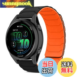 �y���������z[CiimWaa] 20mm �o���h for �K�[�~�� Garmin Forerunner 70/ 170/170 Music/Approach J1/S50/Garmin Vivoactive 6/5 �p �V���R�� ���v�o���h ���͂Ȏ��C �X�}�[�g�E�H�b�`���� �}�O�l�b�g ���v�x���g �����^ 