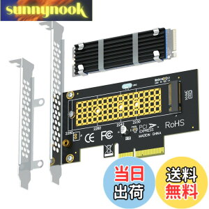 �y���������zGLOTRENDS PA09-HS M.2 PCIe NVMe 4.0/3.0 �ϊ��A�_�v�^�[�AM.2�q�[�g�V���N�i3mm���݁j�t���AM.2�p PCI-express 4.0/3.0 x4�ϊ��{�[�h�AM.2 �X���b�g�AM.2 PCIE SSD�iNVMe��AHCI�j�APCI-E GEN4�t���X�s�[�h�A