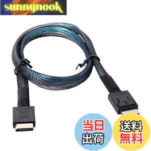 �y���������zchenyang OCuLink PCIe PCI-Express SFF-8611 4i - OCuLink SFF-8611 SSD �f�[�^�A�N�e�B�u�P�[�u�� 50cm