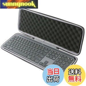 �y���������zco2CREA �Ή� Logicool ���W�N�[�� MX KEYS KX800/ MX KEYS S KX800s�L�[�{�[�h��p���[�P�[�X �u���b�N