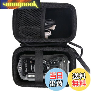 �y���������z�p�� RICOH���R�[ WG-90/WG-80/WG-60/WG-50/WG-40/WG-70 �f�W�^���J������p�ی� �L�������O�P�[�X ���s���[�P�[�X -waiyu JP