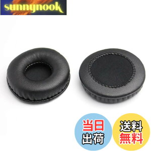 �y���������z�C���[�p�b�h 70mm ���a �y2����z �w�b�h�z�� �����p FOR Sony MDR-V150 V200 V250 V300 V400 ZX110 ZX300 ZX310 �p�̓��Ή� �C���[�N�b�V���� ���� PCduoduo (70mm)