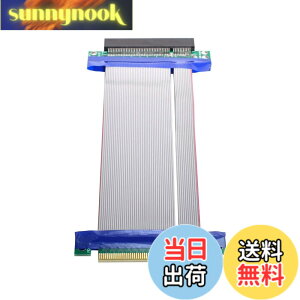 �y���������zchenyang PCIE ���C�U�[�P�[�u�� PCI-E Express 8X~8X �I�X-���X �X���b�g���C�U�[ �G�N�X�e���_�[ �J�[�h���{�� �t���L�V�u���P�[�u�� 20cm
