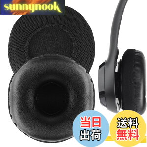 �y���������zGeekria �C���[�p�b�h QuickFit �݊��� �p�b�h ���W�N�[�� Logitech H390/ H600/ H609/ H760 �w�b�h�z���ɑΉ� �p�b�h �C���[/�C���[�J�b�v (�v���e�C�����U�[/�u���b�N)