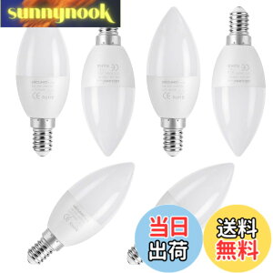 �y���������z�y�����F��Ra98�zDiCUNO LED�d�� E12���� �V�����f���A 40W�`���� �d���F 5W 450lm 3000K ���P�x �ȃG�l 6��