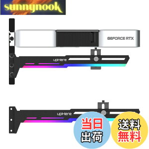 �y���������zupHere �ėp�r�f�I�J�[�h�z���_�[ 5V 3PIN ARGB GPU�u���[�X�T�|�[�g �O���t�B�b�N�J�[�h���Œ肷�� GPU���x���� AURA Sync�Ή��uG276ARGB�v