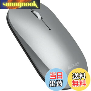 �y���������z�o�b�t�@���[ �}�E�X Bluetooth ���C�����X FLEXUS ���^ 3�{�^�� �É� BlueLED MIL�K�i���� BSMBB335NSV