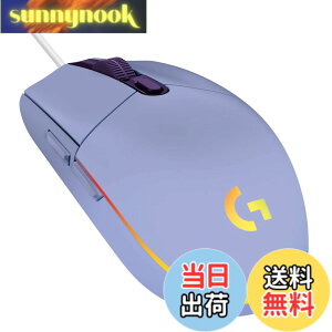 �y���������zLogicool G �Q�[�~���O�}�E�X G203 �L�� �Q�[�~���O �}�E�X USB �ڑ� G203-LC �y�� 85g LIGHTSYNC RGB 6�v���O�����{�^�� ���C���b�N PC windows mac �������K�i �y �t�@�C�i���t�@���^�W�[ XIV 