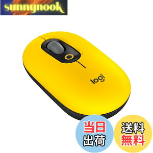 �y���������z���W�N�[�� POP MOUSE M370YL �É� ���C�����X�}�E�X ���� Bluetooth Logi Bolt Unifying��Ή� ���E�Ώ� windows mac iPad Chrome OS Surface �}�E�X �X�N���[���z�C�[�� �����}�E�X �É��}�E�X �C�G��